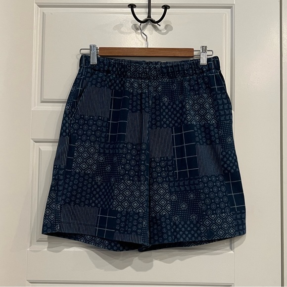 Lands' End Women's Sport Knit High Rise Elastic Waist Pull On Shorts - Picture 5 of 7